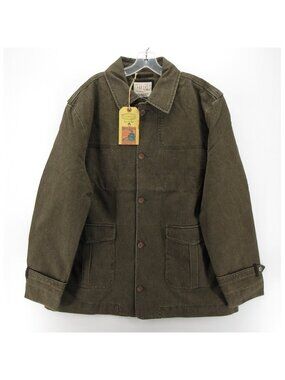 Remington Jacket XXL Barn Chore Leather Elbow Patches Field Work NEW